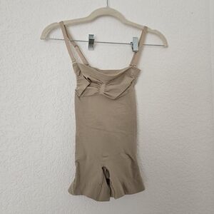 SKIMS Beige Sculpting Bodysuit Shapewear